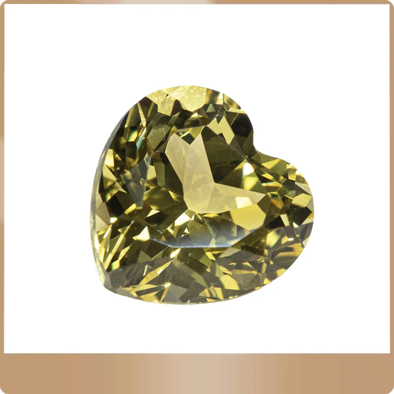 Lab Grown Sapphire Heart Shape Yellow Color Charms Advanced Jewelry DIY Ring Necklace Earrings Materials Selectable Certificate
Lab Grown Sapphire Heart Shape Yellow Color Charms Advanced Jewelry DIY Ring Necklace Earrings Materials Selectable Certificate