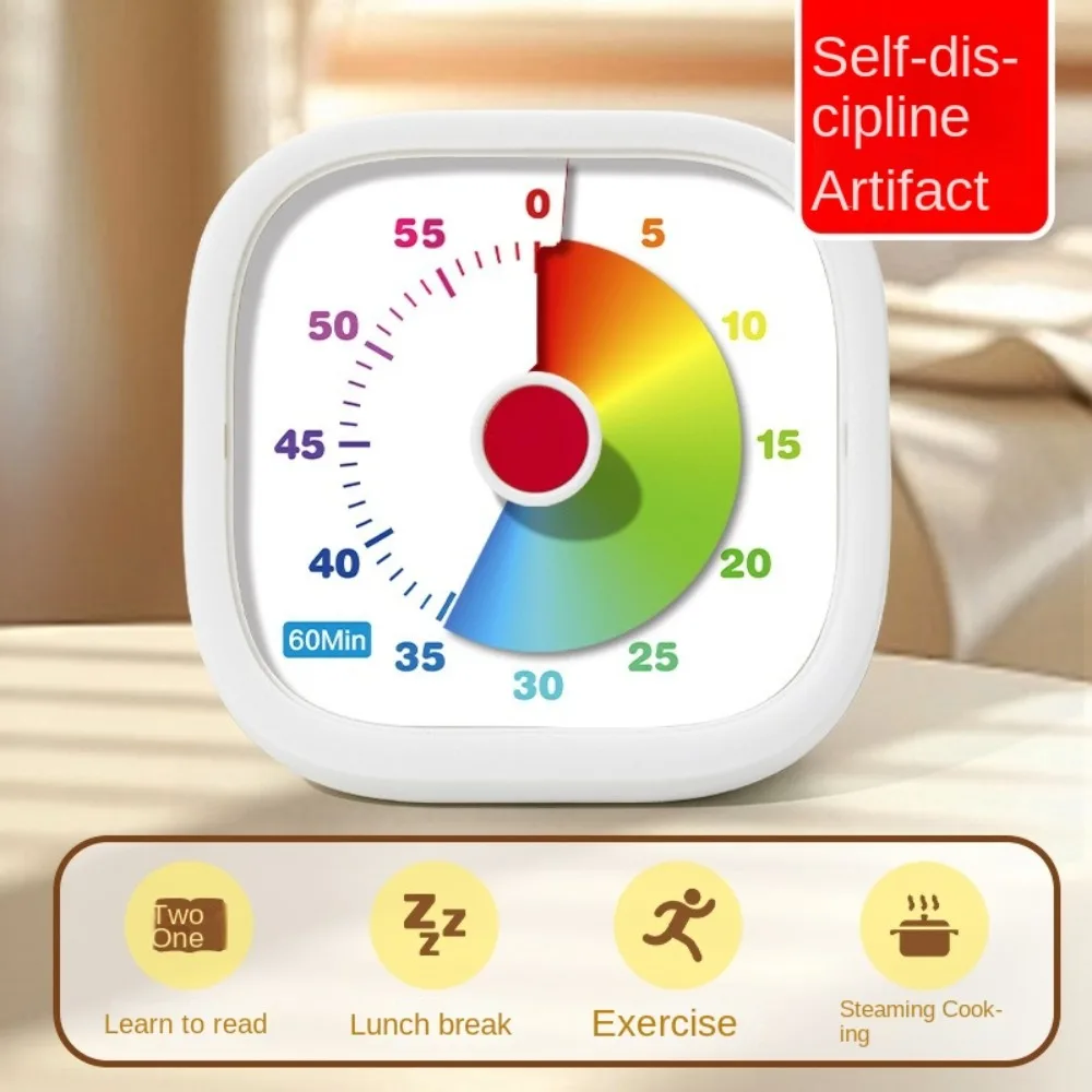 Удобный механизм, визуальный таймер, бесшумная подсветка, секундные часы обратного отсчета с подставкой, 60-минутный кухонный таймер для приготовления пищи, обучение
Удобный механизм, визуальный таймер, бесшумная подсветка, секундные часы обратного отсчета с подставкой, 60-минутный кухонный таймер для приготовления пищи, обучение