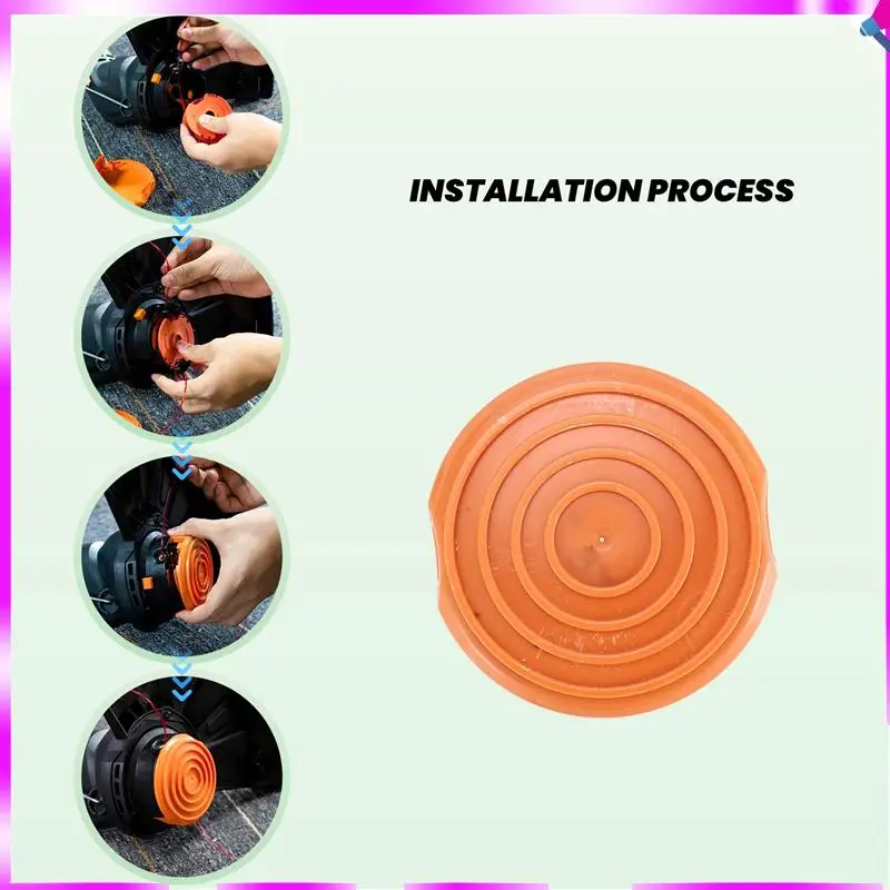 N96R 50019417 Grass Trimmer Spool Cap Cover For WORX Corded Electric String Trimmers Part Replacements
N96R 50019417 Grass Trimmer Spool Cap Cover For WORX Corded Electric String Trimmers Part Replacements
