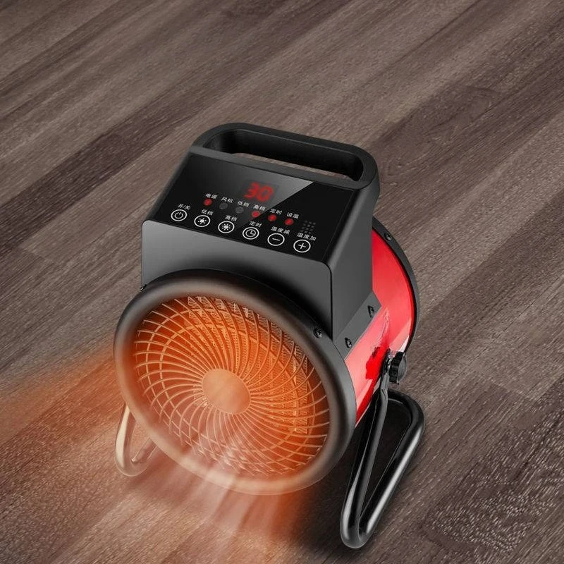Small steel cannon quick heat heater household bathroom electric heating office heater industrial high power
Small steel cannon quick heat heater household bathroom electric heating office heater industrial high power