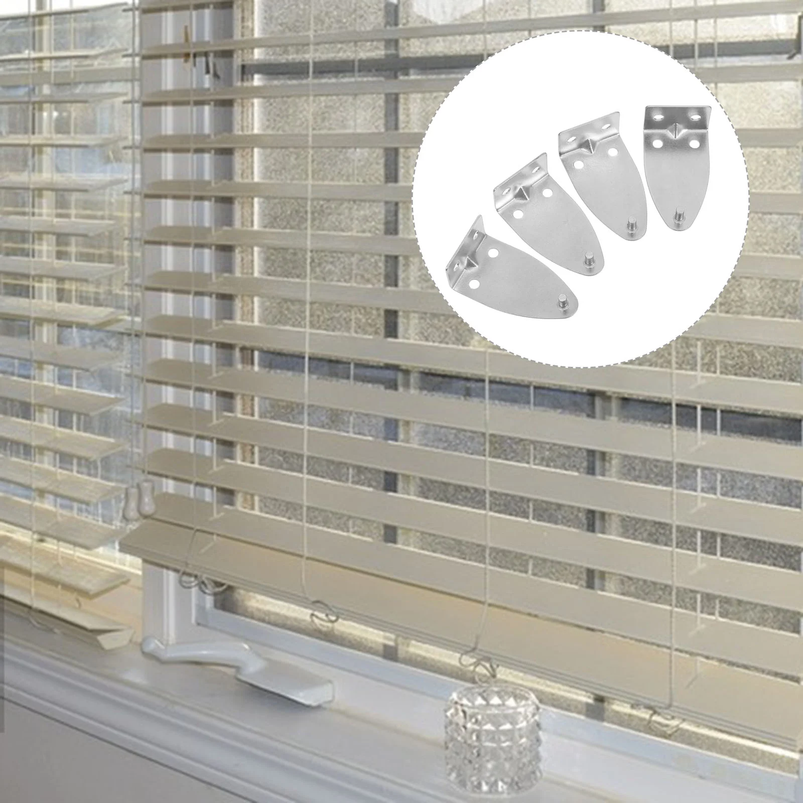 Venetian Blind Accessories Clips Replacement Window Brackets Hold down for Door Blinds Curtain Mini Acrylic
Venetian Blind Accessories Clips Replacement Window Brackets Hold down for Door Blinds Curtain Mini Acrylic