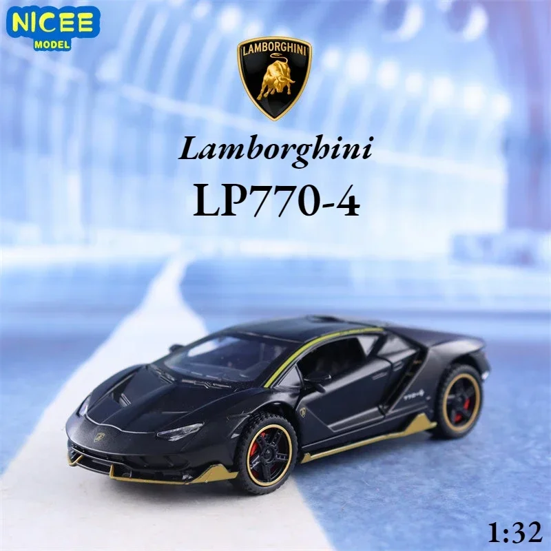 1:32 Lamborghini LP770-4 суперкар, имитация литья под давлением, модель автомобиля из металлического сплава, звуковой свет, коллекция с откатным механизмом, детская игрушка в подарок
1:32 Lamborghini LP770-4 суперкар, имитация литья под давлением, модель автомобиля из металлического сплава, звуковой свет, коллекция с откатным механизмом, детская игрушка в подарок