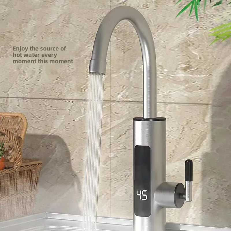 Электрический водонагреватель 3000 Вт, кухонный кран, мгновенный водонагреватель, кран для горячей и холодной воды, ЖК-дисплей двойного назначения, мгновенный нагрев
Электрический водонагреватель 3000 Вт, кухонный кран, мгновенный водонагреватель, кран для горячей и холодной воды, ЖК-дисплей двойного назначения, мгновенный нагрев