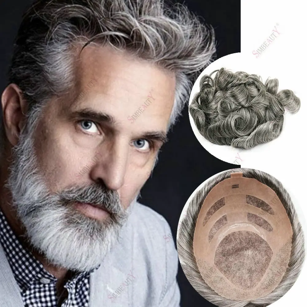 Grey Black Blonde Hair Toupee for Men Human Hair Wigs Bond Mono NPU Base Men Toupee Capillary Prosthesis Replacemet System
Grey Black Blonde Hair Toupee for Men Human Hair Wigs Bond Mono NPU Base Men Toupee Capillary Prosthesis Replacemet System