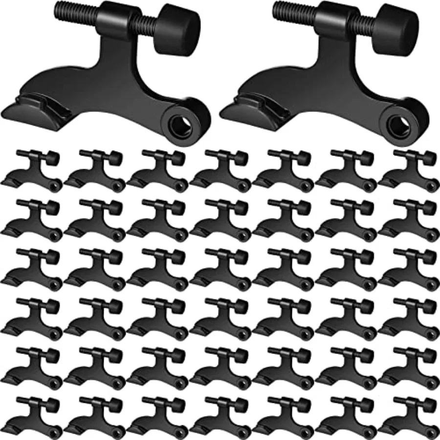 48 Pieces Hinge Pin Door Stops Satin Brushed Door Stopper Adjustable Heavy Duty Hinge Wall Protector with Rubber Bumper Tips
48 Pieces Hinge Pin Door Stops Satin Brushed Door Stopper Adjustable Heavy Duty Hinge Wall Protector with Rubber Bumper Tips