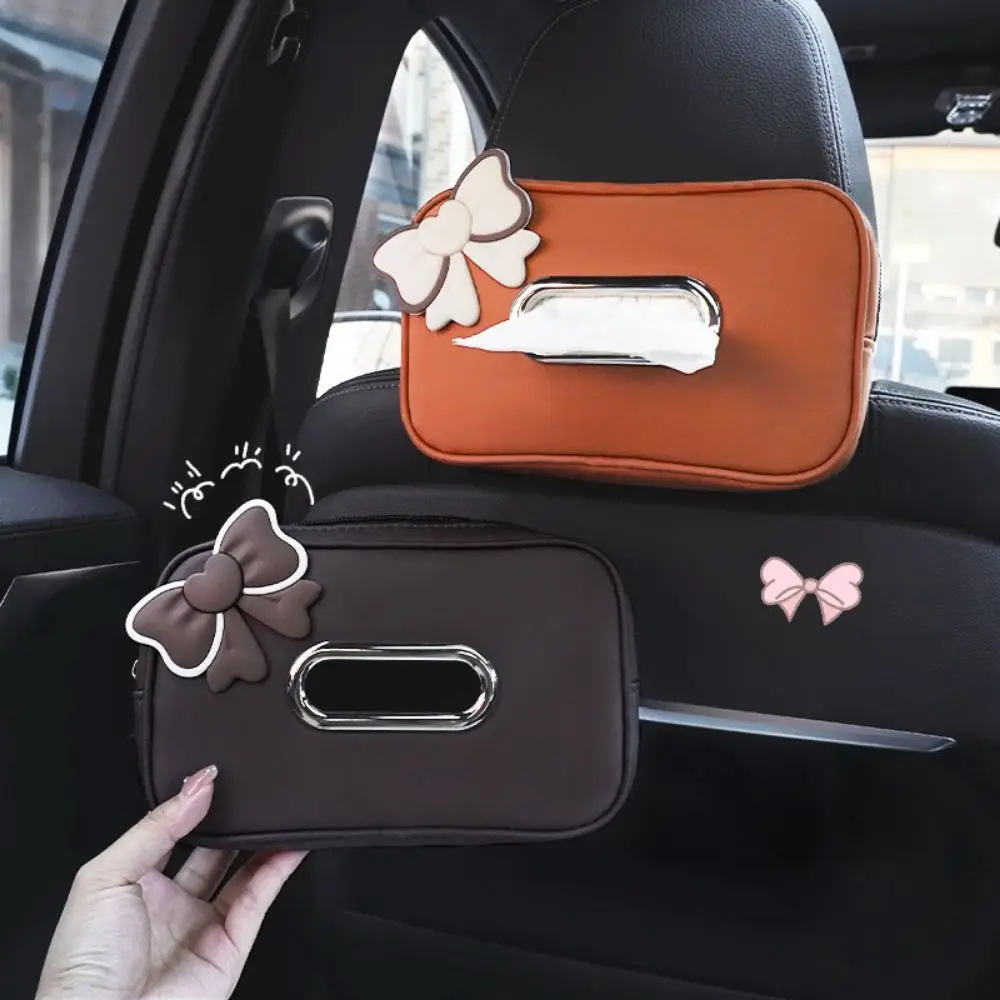 PU Leather Car Tissue Box Bowknot Zipper Car Napkin Holder Multifunctional Hanging Drawer Car Seat Back Organizer Armrest
PU Leather Car Tissue Box Bowknot Zipper Car Napkin Holder Multifunctional Hanging Drawer Car Seat Back Organizer Armrest