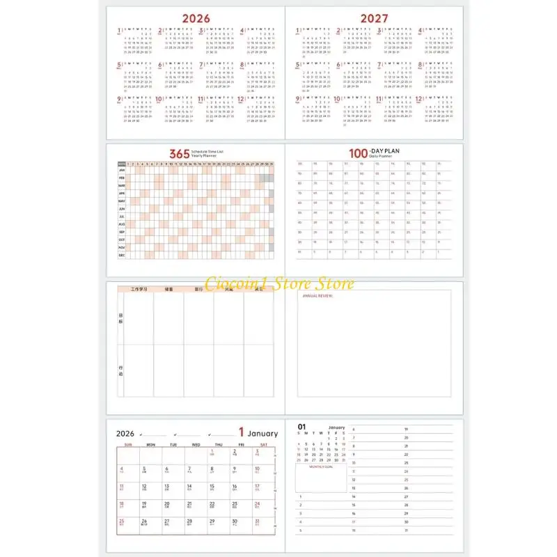 A3PC Creative Office Desk Accessory Pen Stand 2026 Calendar And Note Pad For Gifts
A3PC Creative Office Desk Accessory Pen Stand 2026 Calendar And Note Pad For Gifts