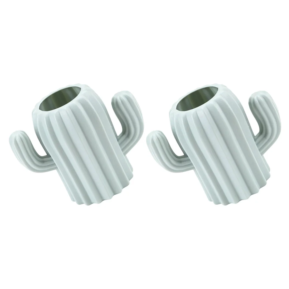 2 Pcs Cactus Pen Holder Funny Desktop Pot Holders Organizers Stationery Pencil Pots Shaped Container Office
2 Pcs Cactus Pen Holder Funny Desktop Pot Holders Organizers Stationery Pencil Pots Shaped Container Office