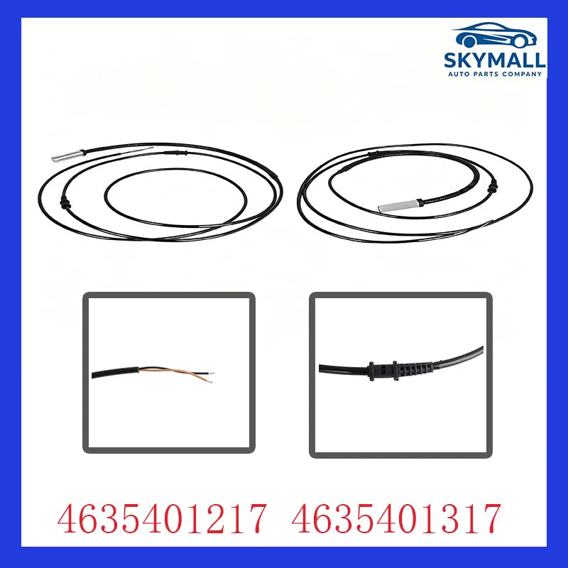 A4635401217 A4635401317 for Mercedes Benz W463 1989-2025 ABS Wheel Speed Sensor L/R 4635401217 4635401317
A4635401217 A4635401317 for Mercedes Benz W463 1989-2025 ABS Wheel Speed Sensor L/R 4635401217 4635401317