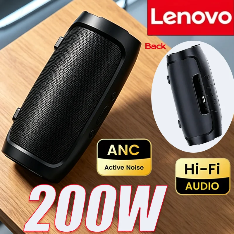 Lenovo 2026NEW Bluetooth Speaker Dual Speaker Stereo TF USB Playback FM Voice Broadcasting Subwoofer Wireless Portable Speakers
Lenovo 2026NEW Bluetooth Speaker Dual Speaker Stereo TF USB Playback FM Voice Broadcasting Subwoofer Wireless Portable Speakers