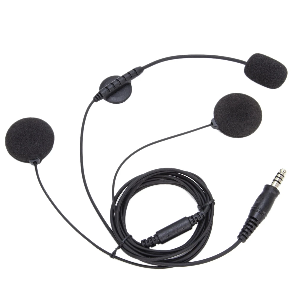 U94 PTT Motorcycle Helmet Headset 3.5mm Plug Walkie-Talkie Two-Way Helmet Headset for Police People Wearing Helmets
U94 PTT Motorcycle Helmet Headset 3.5mm Plug Walkie-Talkie Two-Way Helmet Headset for Police People Wearing Helmets