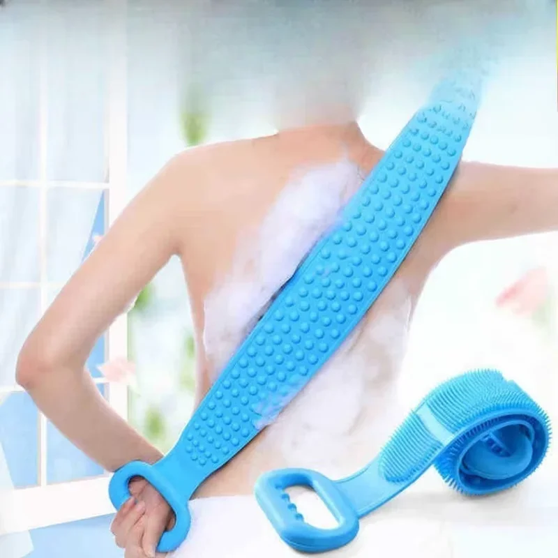 Body Sponge Silicone Brushes Bath Towels Scrubber Rubbing Back Peeling Massage Shower Belt Extended Skin Cleaning Brushes
Body Sponge Silicone Brushes Bath Towels Scrubber Rubbing Back Peeling Massage Shower Belt Extended Skin Cleaning Brushes