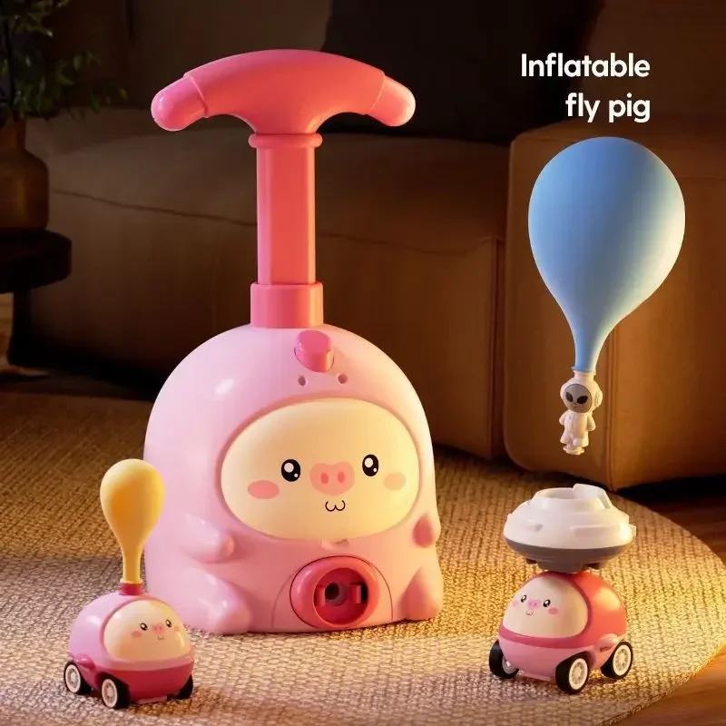 Kids Rocket Balloon Launcher Toys Balloon Car Educational Inertial Air Balloon Power Vehicle Cars Toy for Children Boys Girls
Kids Rocket Balloon Launcher Toys Balloon Car Educational Inertial Air Balloon Power Vehicle Cars Toy for Children Boys Girls