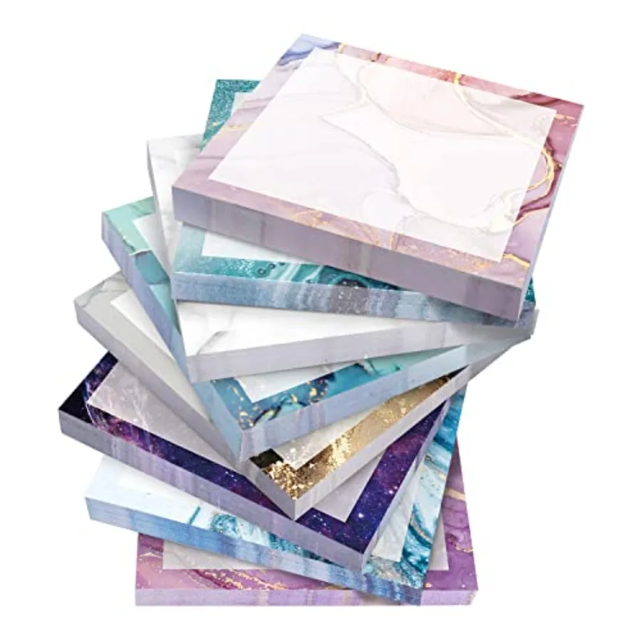 8 Pads Cute Self Stick Notes - Designs, 3''x3'', 50 Sheets/Pad, Easy to Post for Home, Office, School
8 Pads Cute Self Stick Notes - Designs, 3''x3'', 50 Sheets/Pad, Easy to Post for Home, Office, School