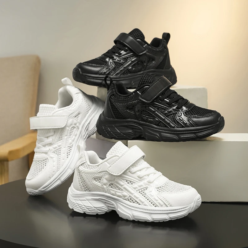 Casual Children Summer Sneakers Breathable Mesh Fabric Durable Sole Anti Slip Sport Shoes for All Kids Age Groups
Casual Children Summer Sneakers Breathable Mesh Fabric Durable Sole Anti Slip Sport Shoes for All Kids Age Groups