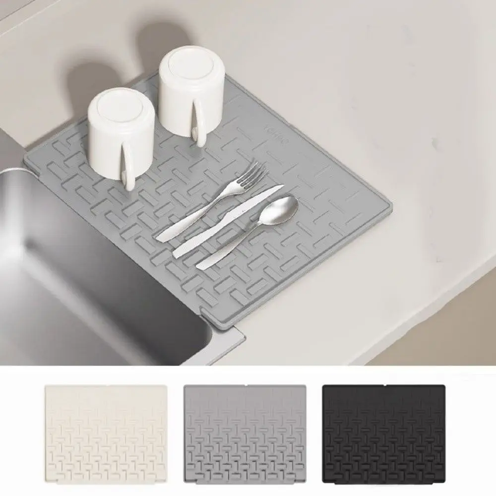Heat Insulation Silicone Drainage Mat Slope Design Silicone Material Kitchen Drain Pad High-Temperature Resistant
Heat Insulation Silicone Drainage Mat Slope Design Silicone Material Kitchen Drain Pad High-Temperature Resistant