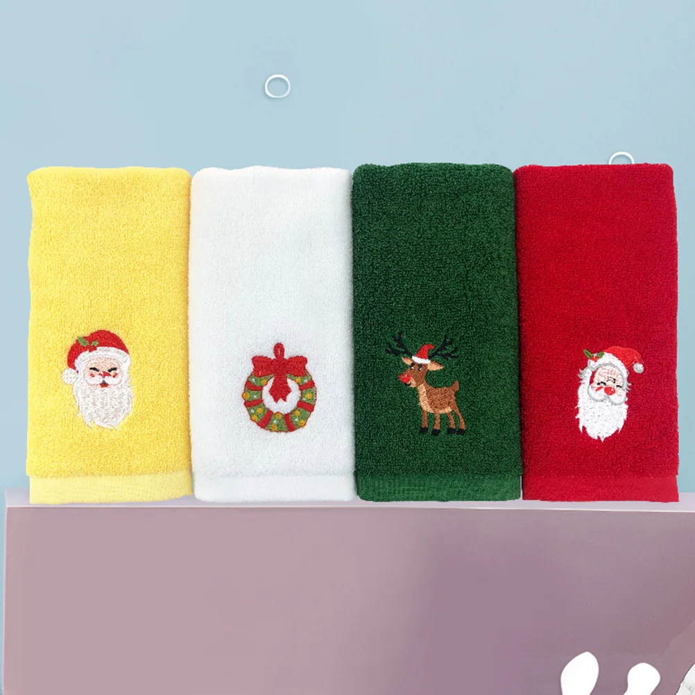 2pcs Christmas Embroidery Set Pure Cotton Facial Towel Soft Absorbent Holiday Gift Home Kitchen Use Xmas Cotton Towel
2pcs Christmas Embroidery Set Pure Cotton Facial Towel Soft Absorbent Holiday Gift Home Kitchen Use Xmas Cotton Towel