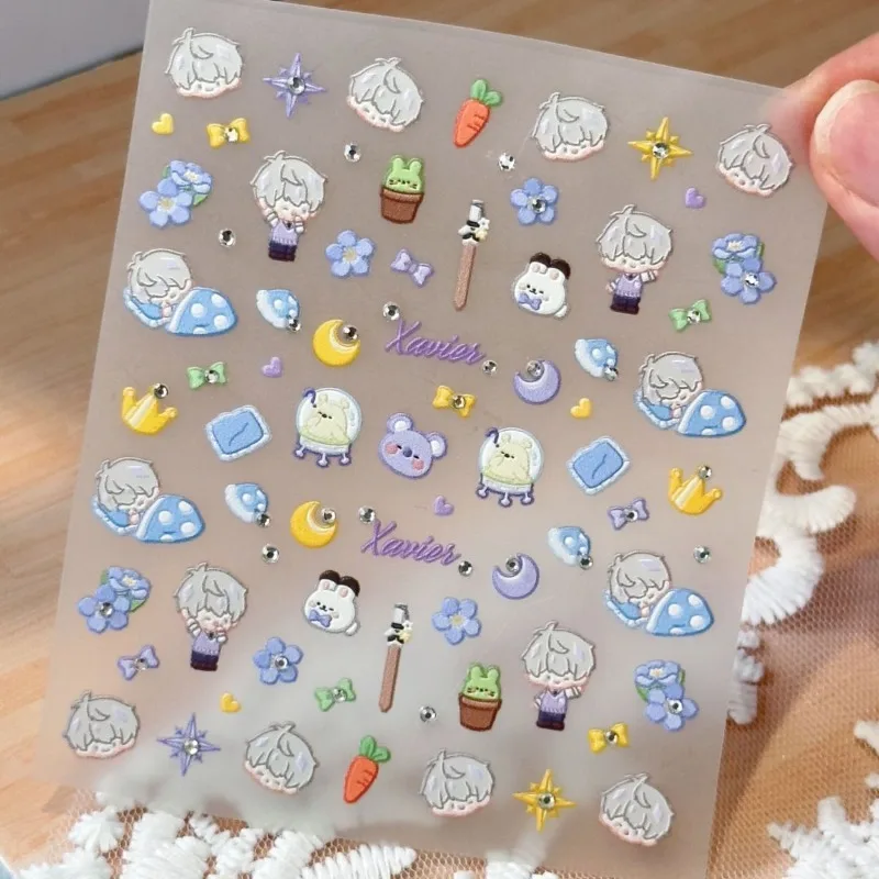 Love and Deepspace Xavier Rafayel Zayne A sticker Patch 3D Nail Art Sticker DIY Nail Ornament and Cute Mini Goo Card Sticker
Love and Deepspace Xavier Rafayel Zayne A sticker Patch 3D Nail Art Sticker DIY Nail Ornament and Cute Mini Goo Card Sticker