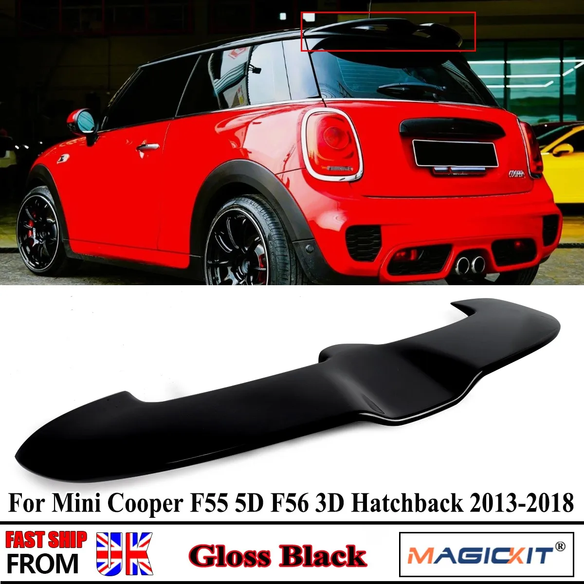 Rear Spoiler For Mini Cooper F55 F56 Diesel Hatch 2013-2018 Hatch Gloss Black Rear Boot Roof Spoiler Lip Wing
Rear Spoiler For Mini Cooper F55 F56 Diesel Hatch 2013-2018 Hatch Gloss Black Rear Boot Roof Spoiler Lip Wing