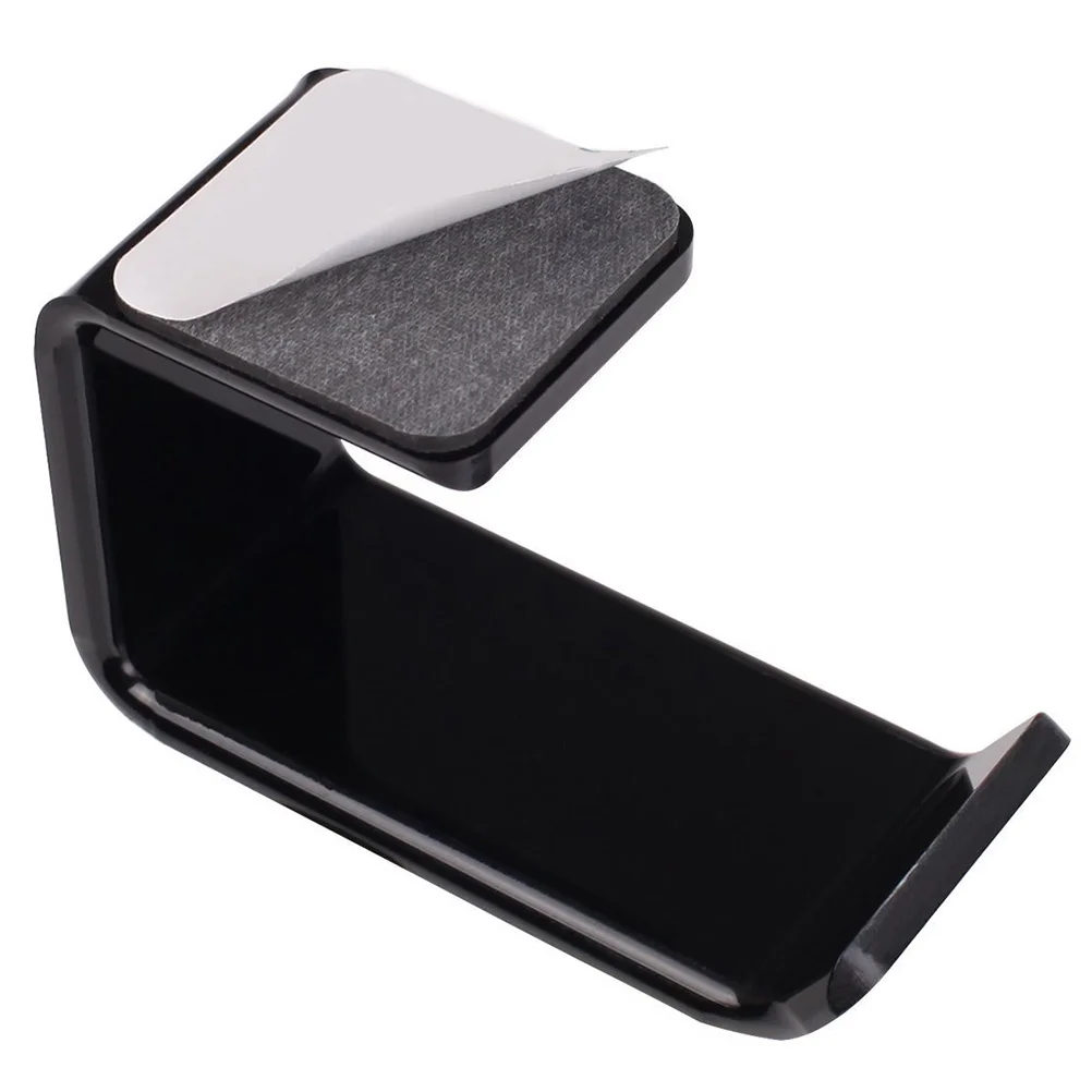 Black Premium PU Metal Headphone Hook Universal Holder for Desk Wall Shelf Mount Headset Storage Hanging Rack Headphone Hook 
Black Premium PU Metal Headphone Hook Universal Holder for Desk Wall Shelf Mount Headset Storage Hanging Rack Headphone Hook