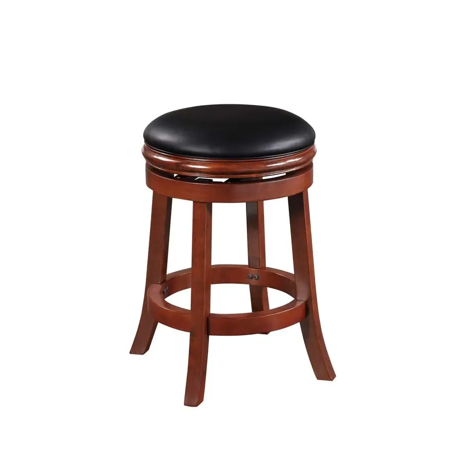 Backless Counter Height Stool, 24Inch, Cherry
Backless Counter Height Stool, 24Inch, Cherry