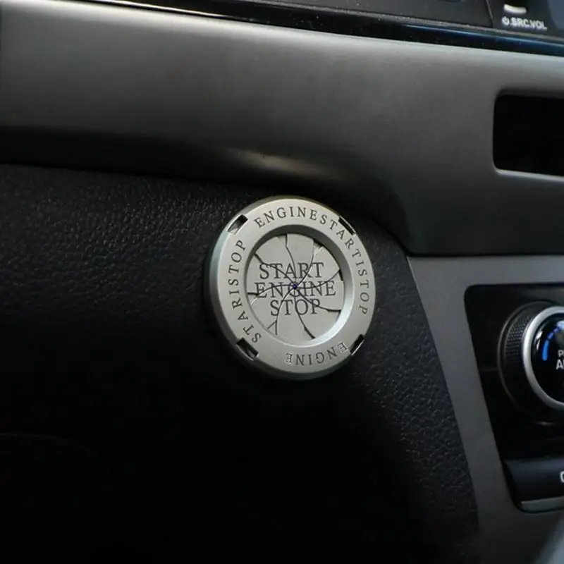 One-Key Push Starter Button Cover Auto Car Engine Stop Rotatable Emblem-Sticker
One-Key Push Starter Button Cover Auto Car Engine Stop Rotatable Emblem-Sticker