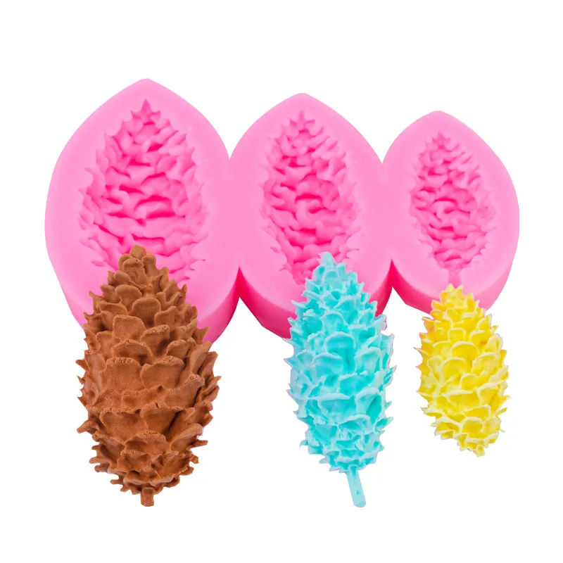 3 Cavity Pine Cones Shape Silicone Mold DIY Pinecone Jelly Mousse Cake Decor Chocolate Baking Tool Handmade Soap Clay Resin Mold
3 Cavity Pine Cones Shape Silicone Mold DIY Pinecone Jelly Mousse Cake Decor Chocolate Baking Tool Handmade Soap Clay Resin Mold