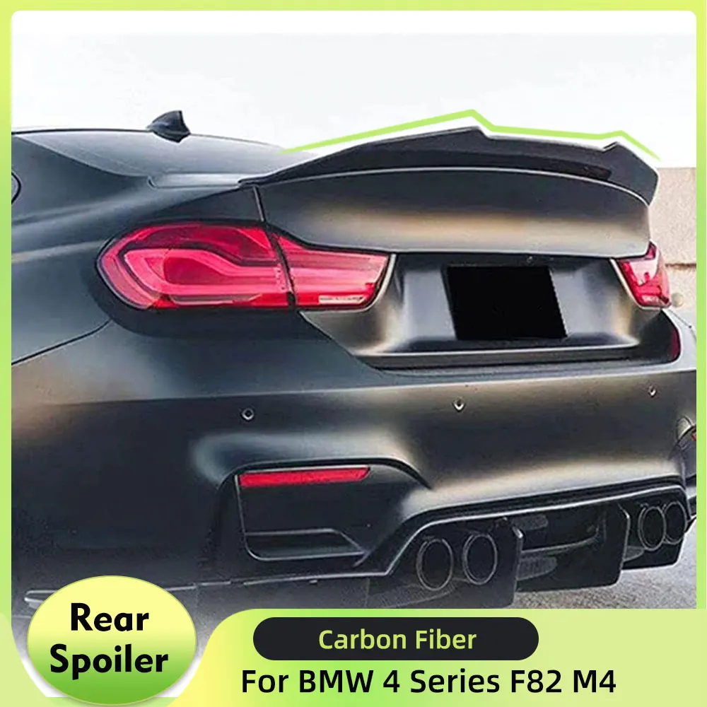 Carbon Fiber Rear Trunk Spoiler Wing for BMW 4 Series F82 M4 Coupe 2 Door 2014-2019 Boot Wing Lip HighKick Trunk Spoiler Lip
Carbon Fiber Rear Trunk Spoiler Wing for BMW 4 Series F82 M4 Coupe 2 Door 2014-2019 Boot Wing Lip HighKick Trunk Spoiler Lip
