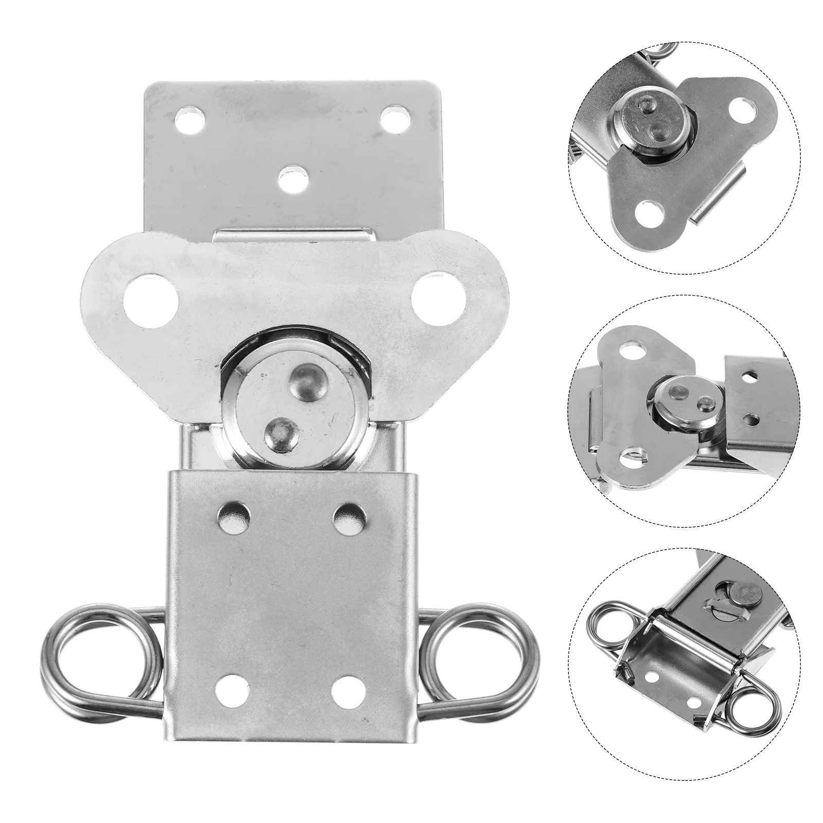 2 Pcs Buckle Spring Loaded Twists Latch Lock Mount Case Chest Hinges Clip Metal Catch Hasp
2 Pcs Buckle Spring Loaded Twists Latch Lock Mount Case Chest Hinges Clip Metal Catch Hasp