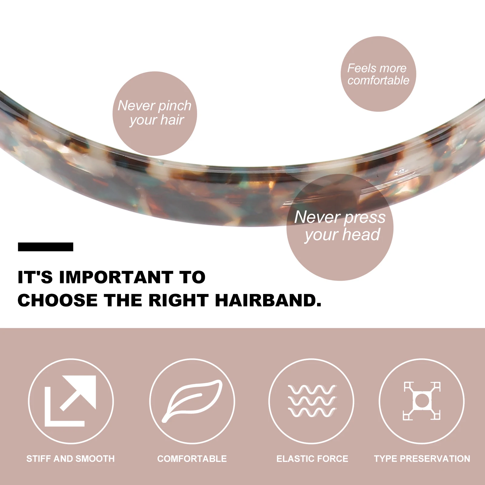 Tortoiseshell Hair Accessories Non Slip Decorative Shower Headband Face Washing Cleaning Skincare Headdress Daily
Tortoiseshell Hair Accessories Non Slip Decorative Shower Headband Face Washing Cleaning Skincare Headdress Daily