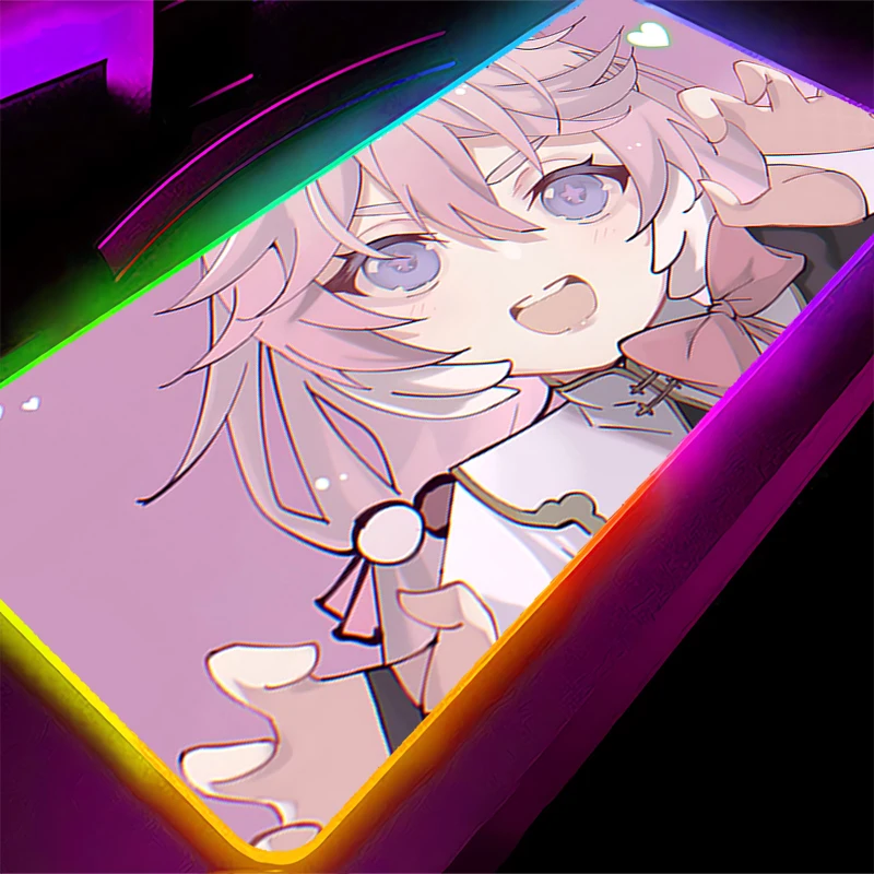 RGB LED Mouse Pad Non-Slip Anime Gaming Mat Laptop Keyboard Pad PC Accessories Mousepad W-wuthering Waves Encore Rubber Desk Mat
RGB LED Mouse Pad Non-Slip Anime Gaming Mat Laptop Keyboard Pad PC Accessories Mousepad W-wuthering Waves Encore Rubber Desk Mat