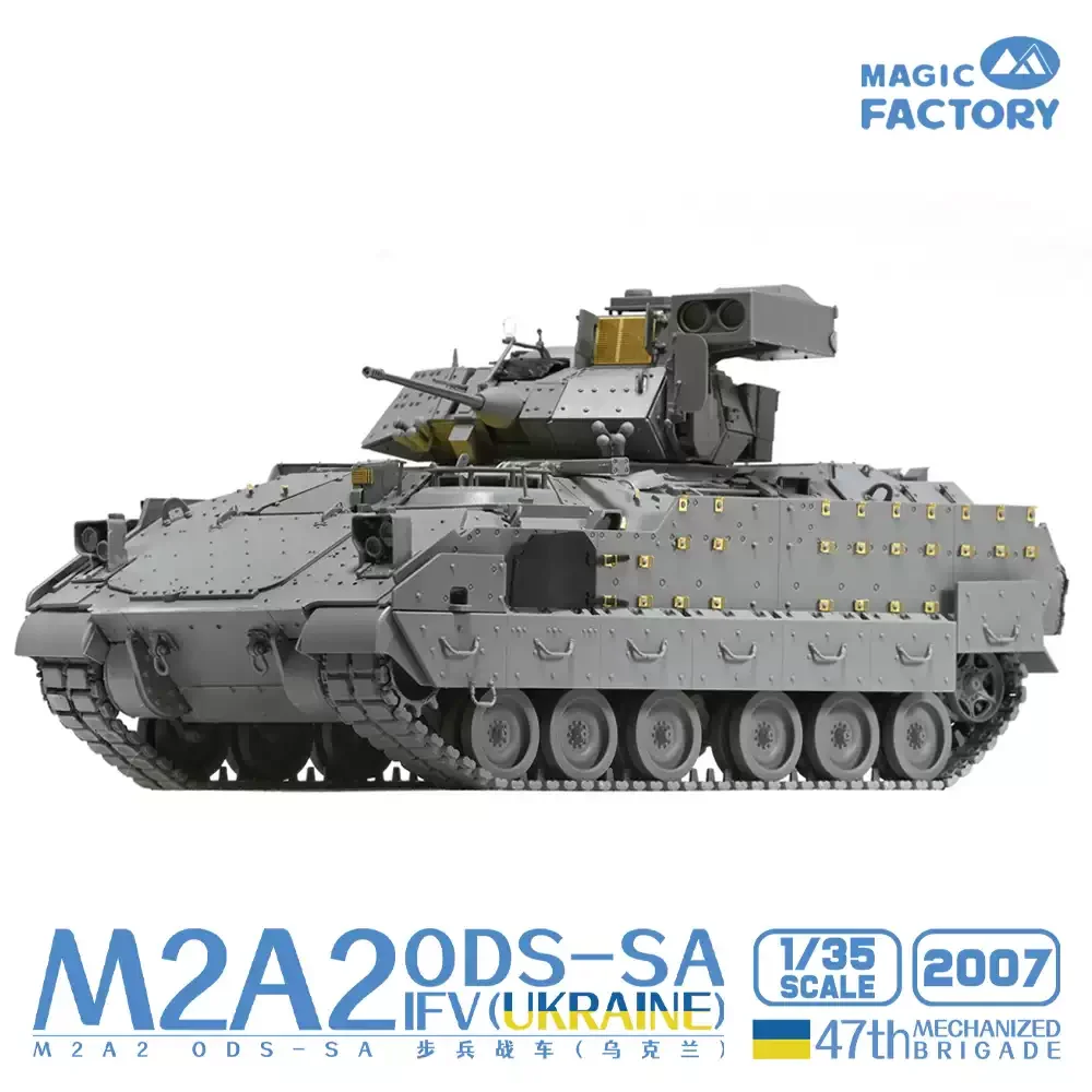 Magic Factory model building kits MF-2007 M2A2 ODS-SA Infantry Fighting Vehicle Ukrainian Version 1/35
Magic Factory model building kits MF-2007 M2A2 ODS-SA Infantry Fighting Vehicle Ukrainian Version 1/35