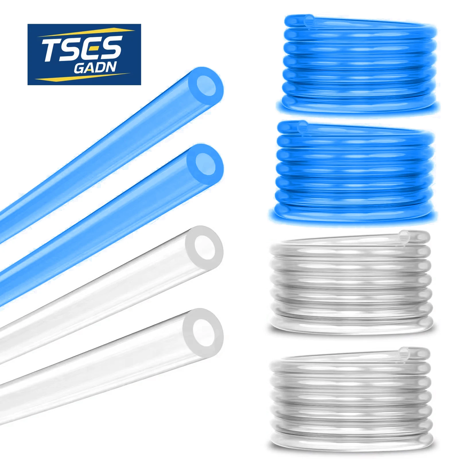 TSES 2~8Pcs Fuel Line Hose for Small Engine, Tygon Petrol Gas Pipe Tubing for Chainsaw, Lawn Mower, String Trimmer, Weed Eater
TSES 2~8Pcs Fuel Line Hose for Small Engine, Tygon Petrol Gas Pipe Tubing for Chainsaw, Lawn Mower, String Trimmer, Weed Eater