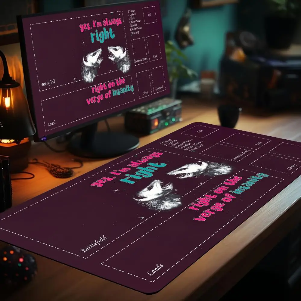 Magic card playmat with zones mtg Playmat Strange fantasy mouse design anime Desk Mat gamer keypad expansion gaming Mouse Pad
Magic card playmat with zones mtg Playmat Strange fantasy mouse design anime Desk Mat gamer keypad expansion gaming Mouse Pad