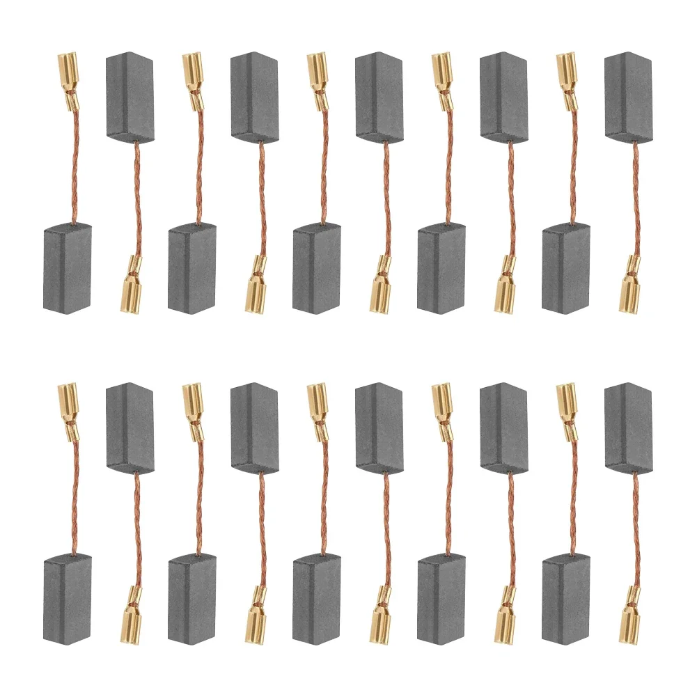 20pcs Carbon Brushes Repairing Part For Electric Motor 5x8x16mm Carbon And Metal Motor Carbon Brush Power Tool Parts
20pcs Carbon Brushes Repairing Part For Electric Motor 5x8x16mm Carbon And Metal Motor Carbon Brush Power Tool Parts