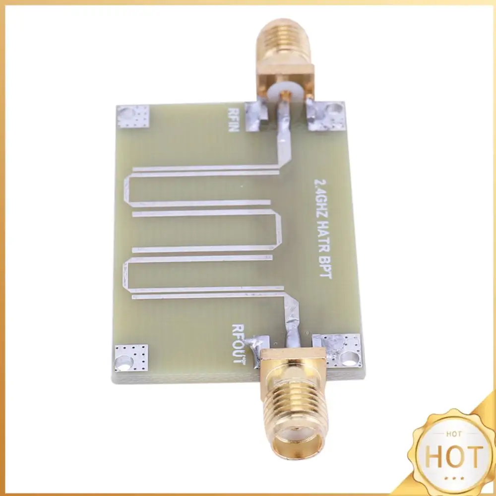 Модуль полосового фильтра 2,4 ГГц, двухсторонняя печатная плата, микрополосный фильтр толщиной 1,6 мм, электронный компонент
Модуль полосового фильтра 2,4 ГГц, двухсторонняя печатная плата, микрополосный фильтр толщиной 1,6 мм, электронный компонент