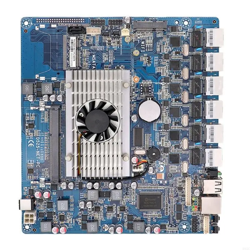 Energy Efficient D525 Motherboards Small Size Features Fan Cooling for Reliable Operation in Small Servers K92C
Energy Efficient D525 Motherboards Small Size Features Fan Cooling for Reliable Operation in Small Servers K92C