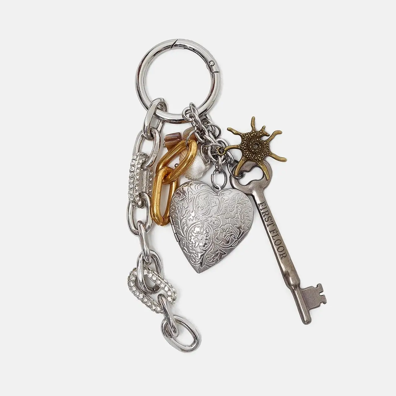 Retro key pendant, antique bronze handmade, metal personalized creative retro bag pendant,Love shape
Retro key pendant, antique bronze handmade, metal personalized creative retro bag pendant,Love shape