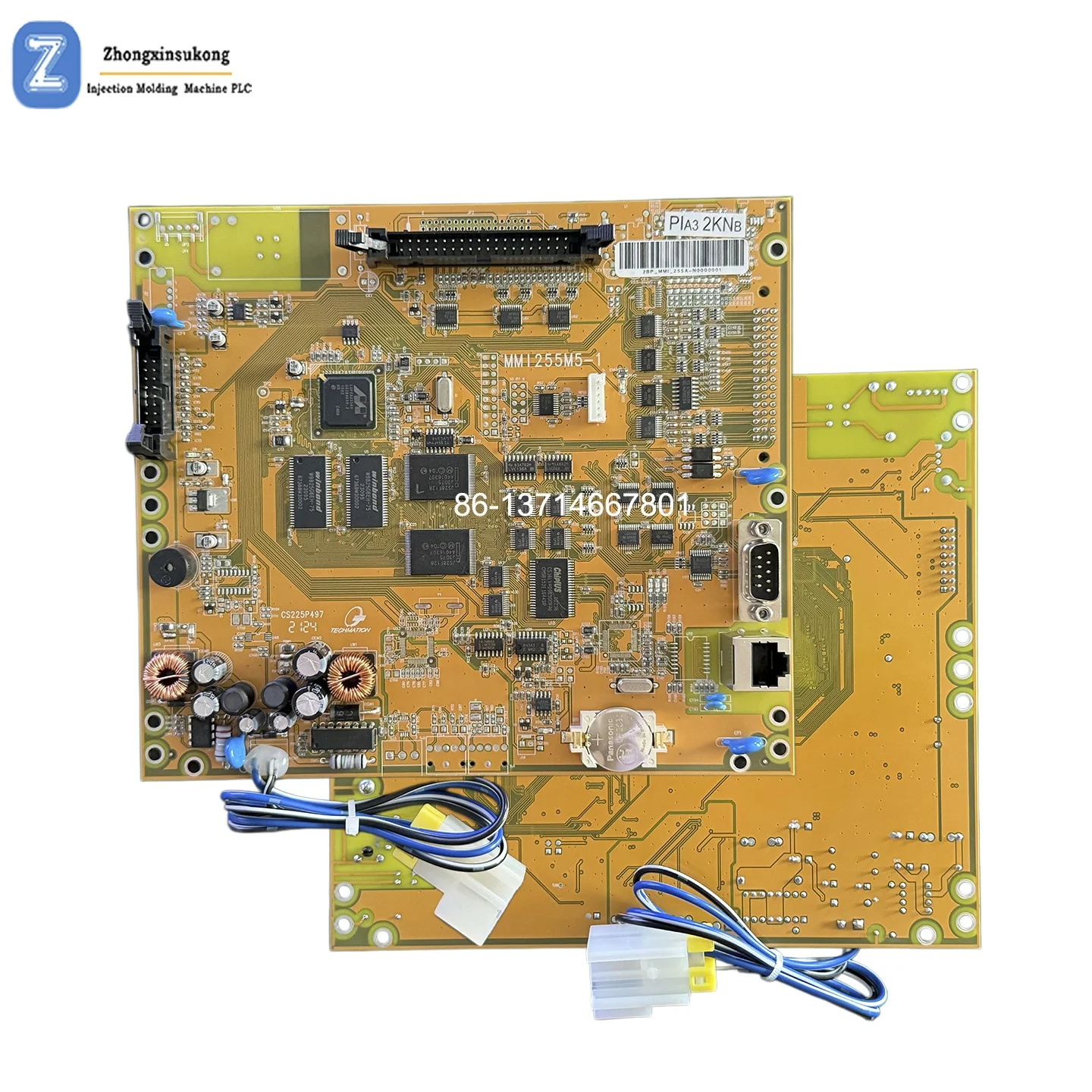 2BP_MMI_255A Haitian Q7 Panel Techmation AK668 Controller MMI Program Board MMI255m5-1 for Molding Machine
2BP_MMI_255A Haitian Q7 Panel Techmation AK668 Controller MMI Program Board MMI255m5-1 for Molding Machine