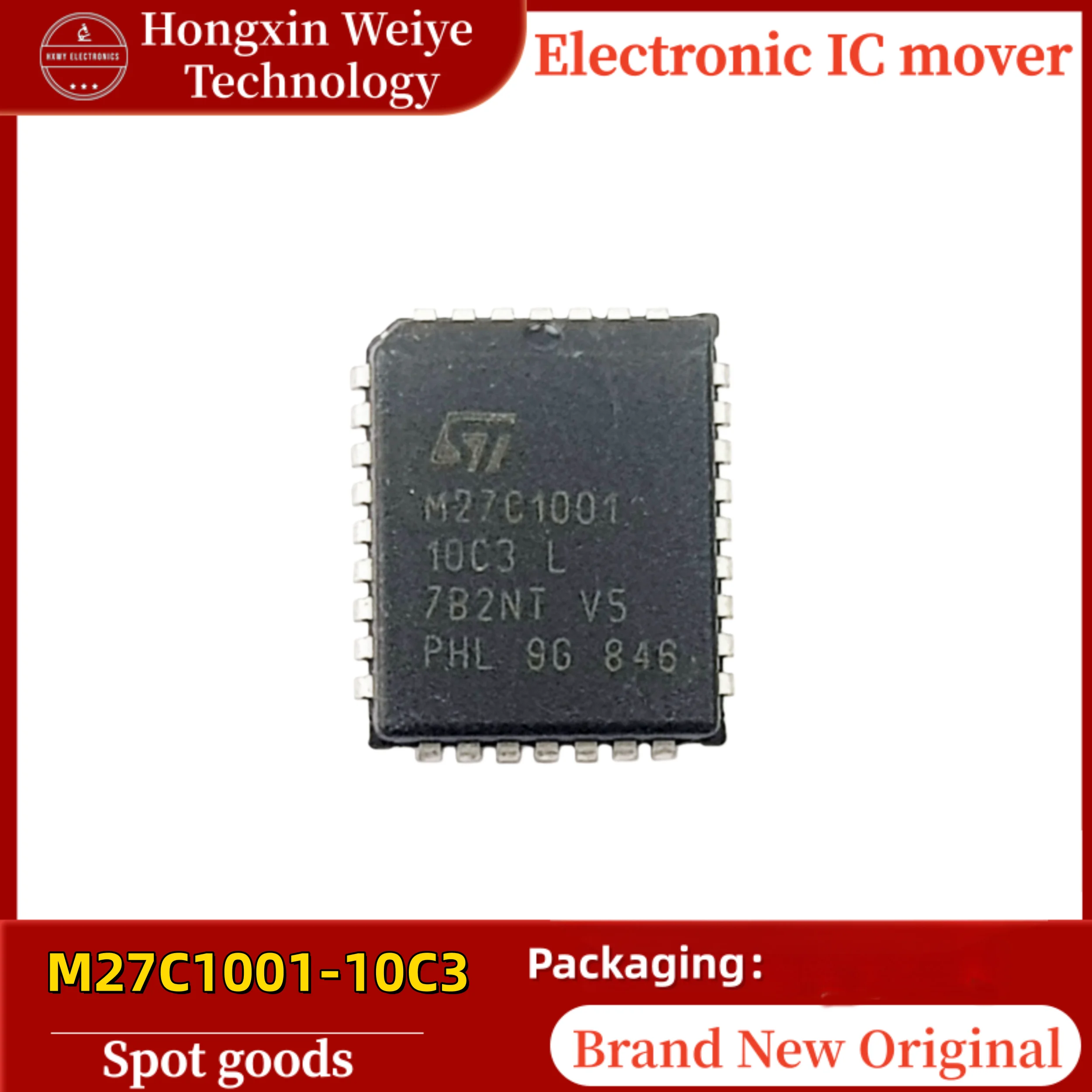 2/10 PCS M27C1001-10C3 M27C1001 PLCC-32 Integrated Circuit (IC) Brand New In Stock
2/10 PCS M27C1001-10C3 M27C1001 PLCC-32 Integrated Circuit (IC) Brand New In Stock