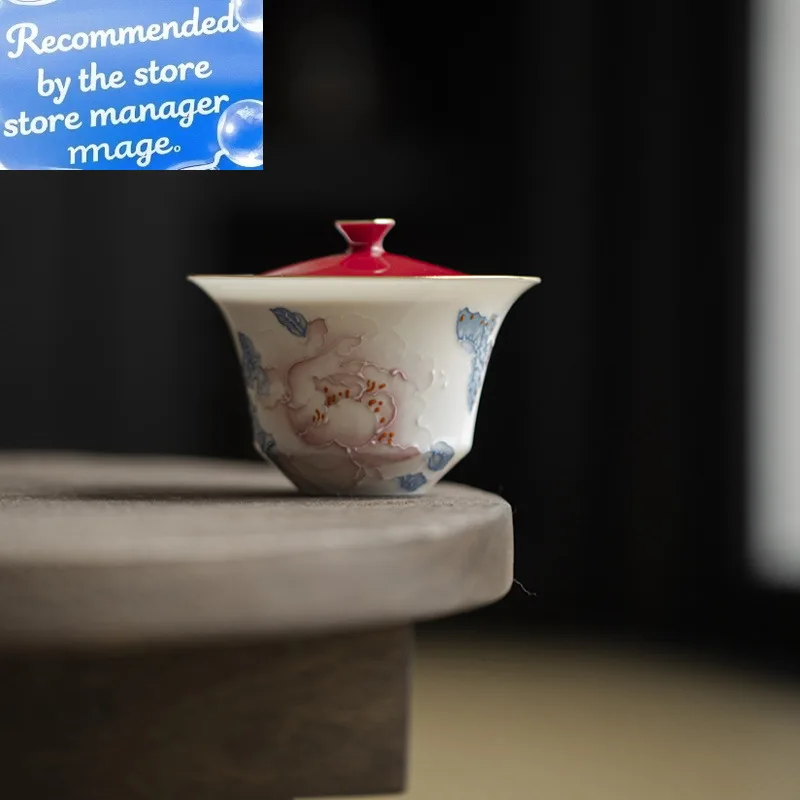 100ml Hand Drawn Peony Gaiwan High End Gold Plated Kung Fu Teacups Handmade Bowl Tea Cup Women S Exclusive Tea Art Craft Gift
100ml Hand Drawn Peony Gaiwan High End Gold Plated Kung Fu Teacups Handmade Bowl Tea Cup Women S Exclusive Tea Art Craft Gift