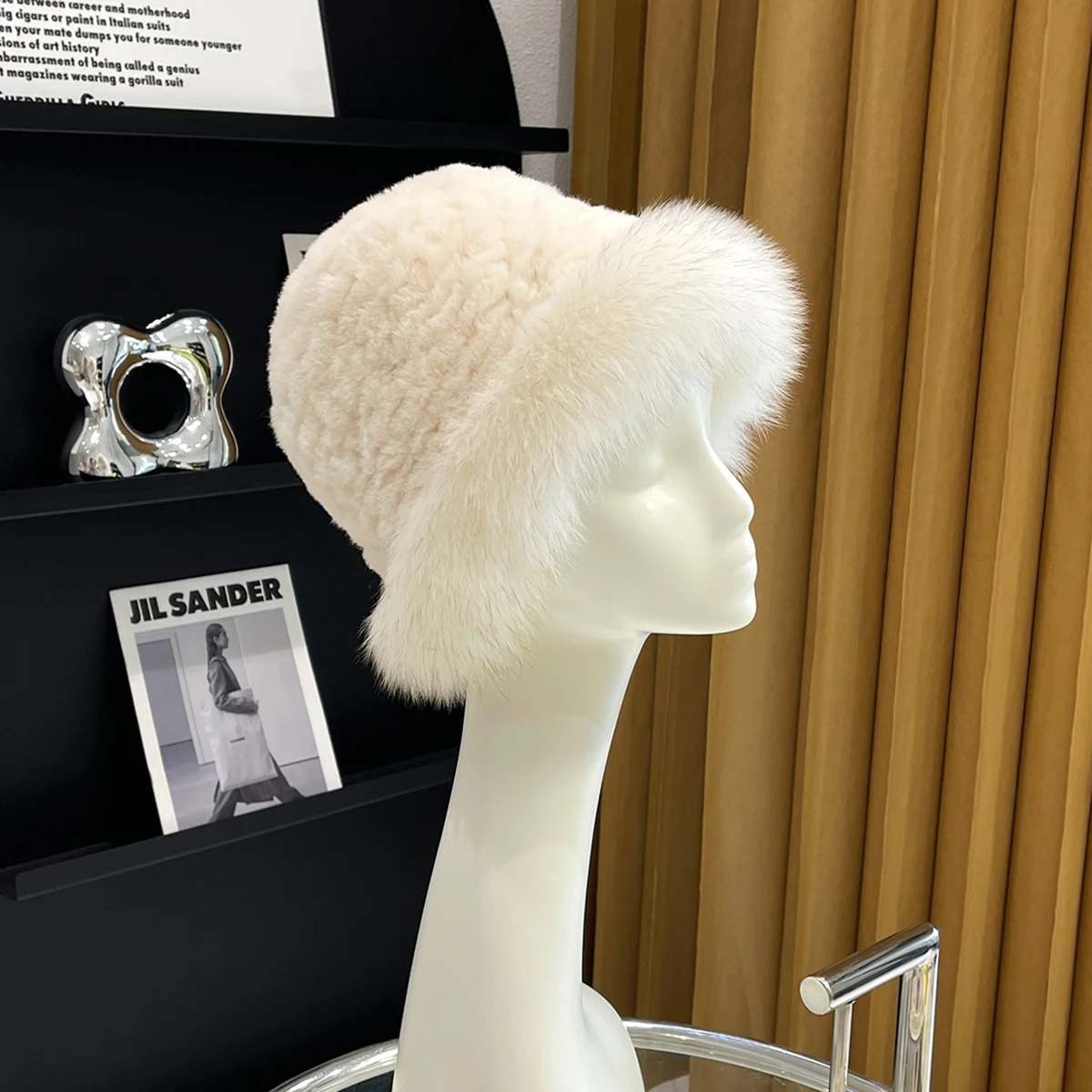 Women Outdoor Winter Warm Natural Rabbit Fur Hats Lady Knit Fur Cap Female Knitted Fluffy Real Fox Fur Fisherman's Bucket Hats
Women Outdoor Winter Warm Natural Rabbit Fur Hats Lady Knit Fur Cap Female Knitted Fluffy Real Fox Fur Fisherman's Bucket Hats