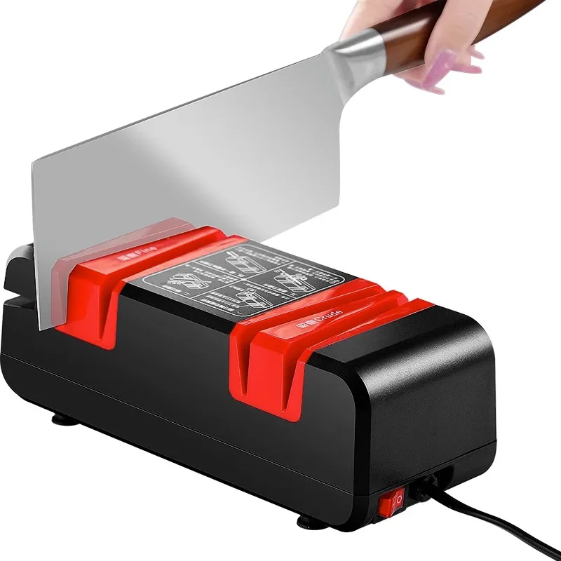 Электрическая точилка для ножей 220 В, автоматическая маленькая точилка для ножей, бытовой кухонный камень для заточки ножей, быстрая точилка для ножей
Электрическая точилка для ножей 220 В, автоматическая маленькая точилка для ножей, бытовой кухонный камень для заточки ножей, быстрая точилка для ножей