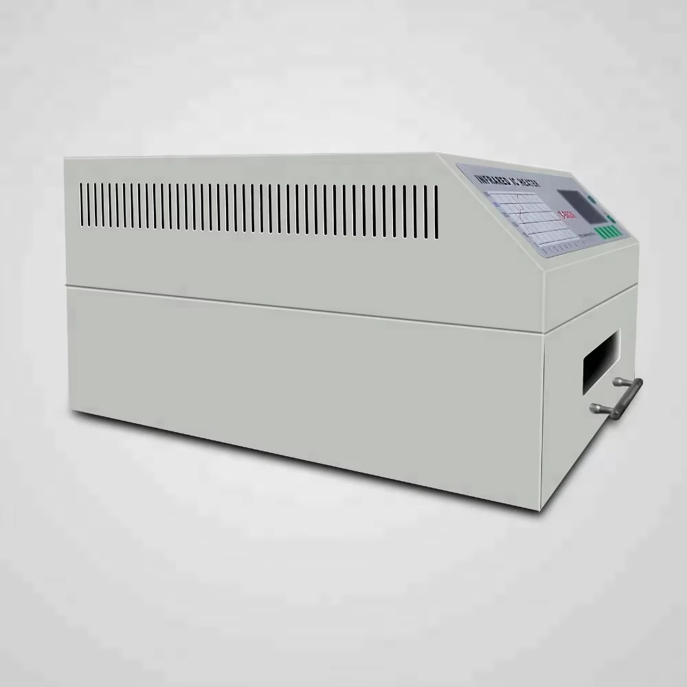 T-962A 110V-240V Reflow Equipment Infrared Reflow With Smoke Channel Oven Furnace IC Heater BGA Rework Station
T-962A 110V-240V Reflow Equipment Infrared Reflow With Smoke Channel Oven Furnace IC Heater BGA Rework Station
