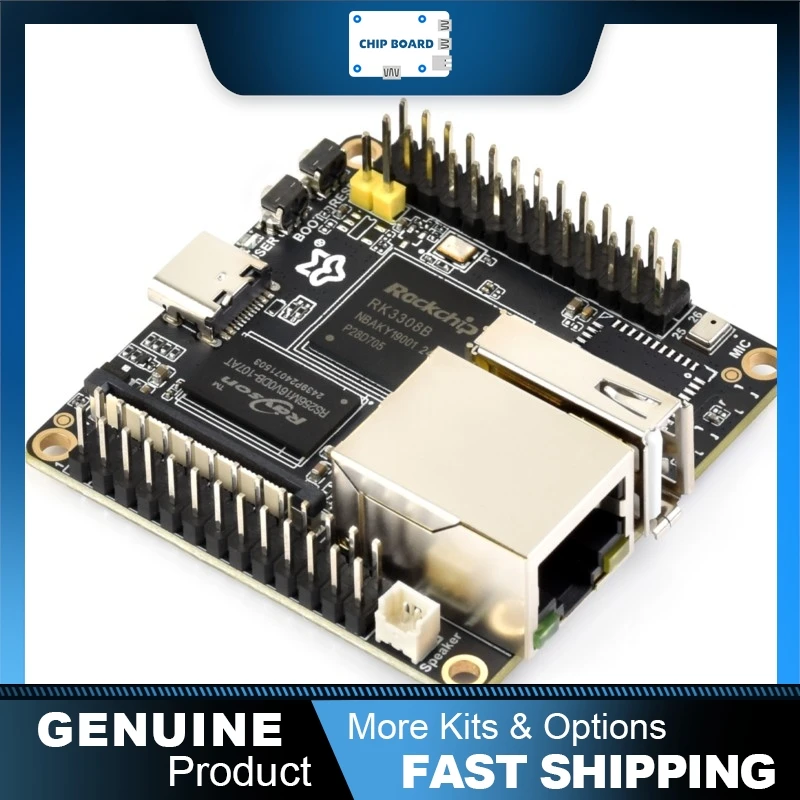 Плата разработки Waveshare Luckfox Nova Micro, на базе Rockchip RK3308B, 8 ГБ eMMC, опционально для модуля беспроводной связи/PoE
Плата разработки Waveshare Luckfox Nova Micro, на базе Rockchip RK3308B, 8 ГБ eMMC, опционально для модуля беспроводной связи/PoE