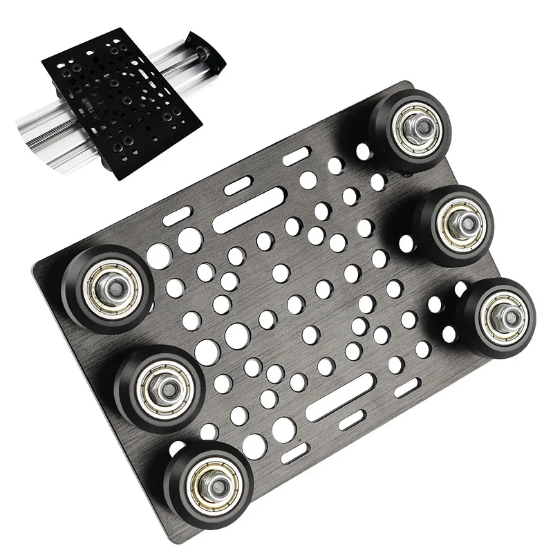4/6 Wheel V-Slot Gantry Plate Kit, 2080 Openbuildd Sliding Plate For 20-80mm Aluminum Profile
4/6 Wheel V-Slot Gantry Plate Kit, 2080 Openbuildd Sliding Plate For 20-80mm Aluminum Profile