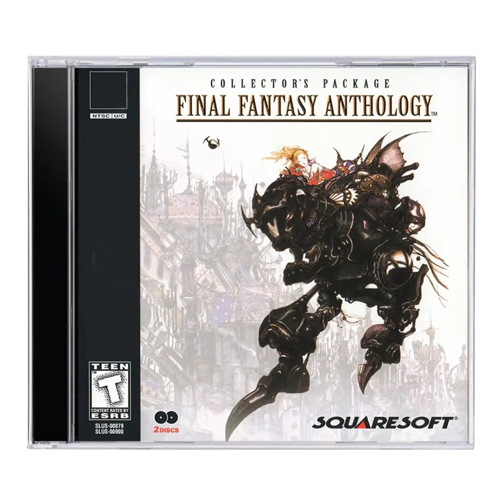 PS1 Final Fantasy Anthology With Manual Disc Copy Game Unlock Console Station1 Retro Optical Driver Video Game Parts
PS1 Final Fantasy Anthology With Manual Disc Copy Game Unlock Console Station1 Retro Optical Driver Video Game Parts