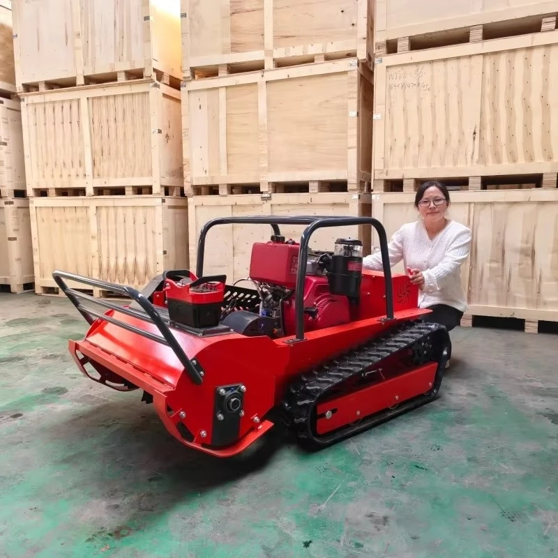 Remote Control 15 800mm 1000mm 1200mm Robot Lawn Mower Grass Cutter Flail Mower Crawler Mowers
Remote Control 15 800mm 1000mm 1200mm Robot Lawn Mower Grass Cutter Flail Mower Crawler Mowers