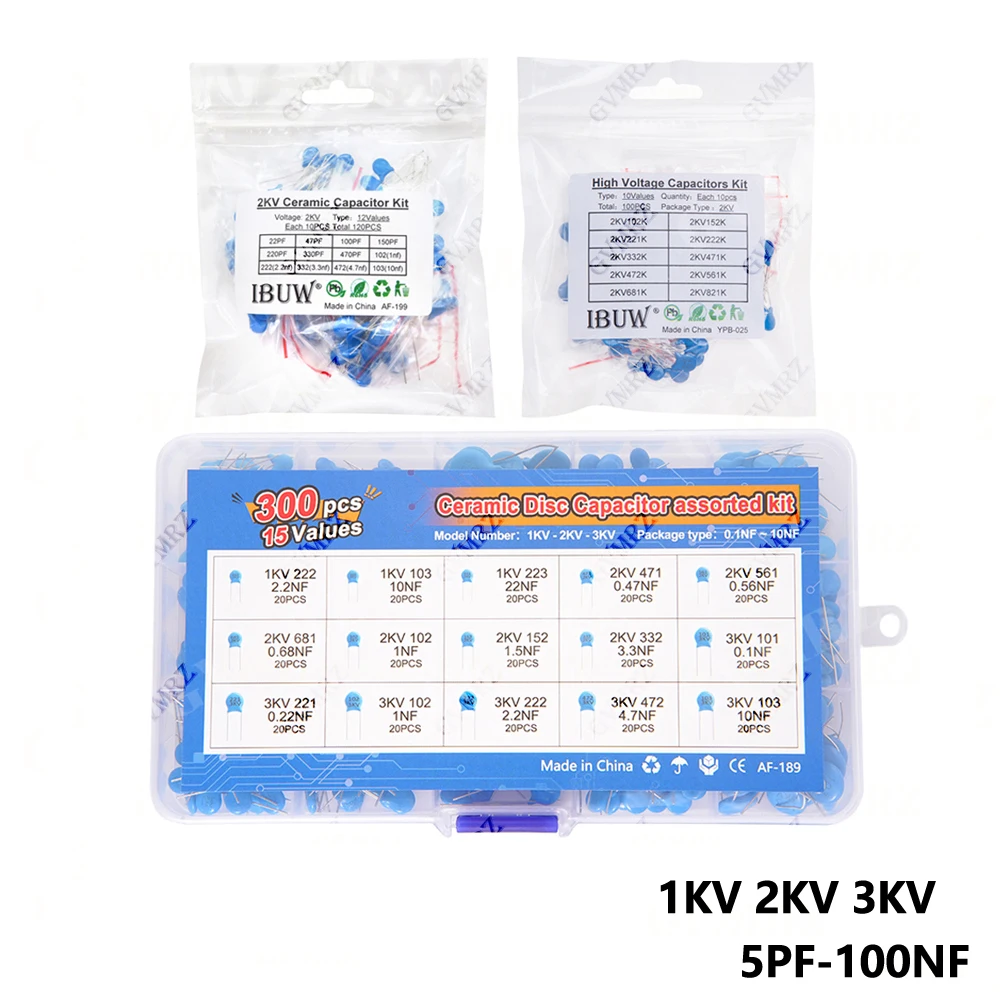 30PF 47PF 56PF High voltage Ceramic Capacitor KIT 1KV 2KV 3KV 5PF 100PF 220PF 1NF 2.2NF 3.3NF 4.7NF 10NF 100NF 471 222 223 103
30PF 47PF 56PF High voltage Ceramic Capacitor KIT 1KV 2KV 3KV 5PF 100PF 220PF 1NF 2.2NF 3.3NF 4.7NF 10NF 100NF 471 222 223 103
