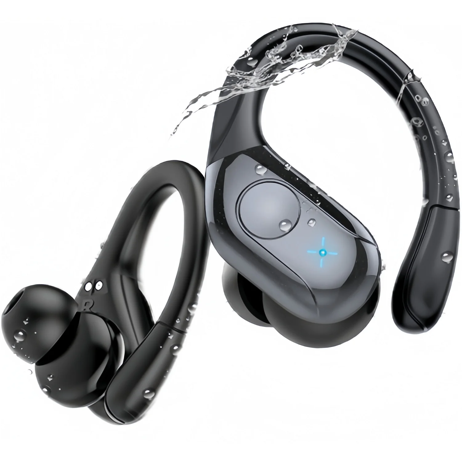 Bluetooth 5.4 Wireless Earbuds,Sports Headphones w/Mic,IPX7 Waterproof,Touch Control,Noise Cancelling Earphones for Running/Gym 
Bluetooth 5.4 Wireless Earbuds,Sports Headphones w/Mic,IPX7 Waterproof,Touch Control,Noise Cancelling Earphones for Running/Gym